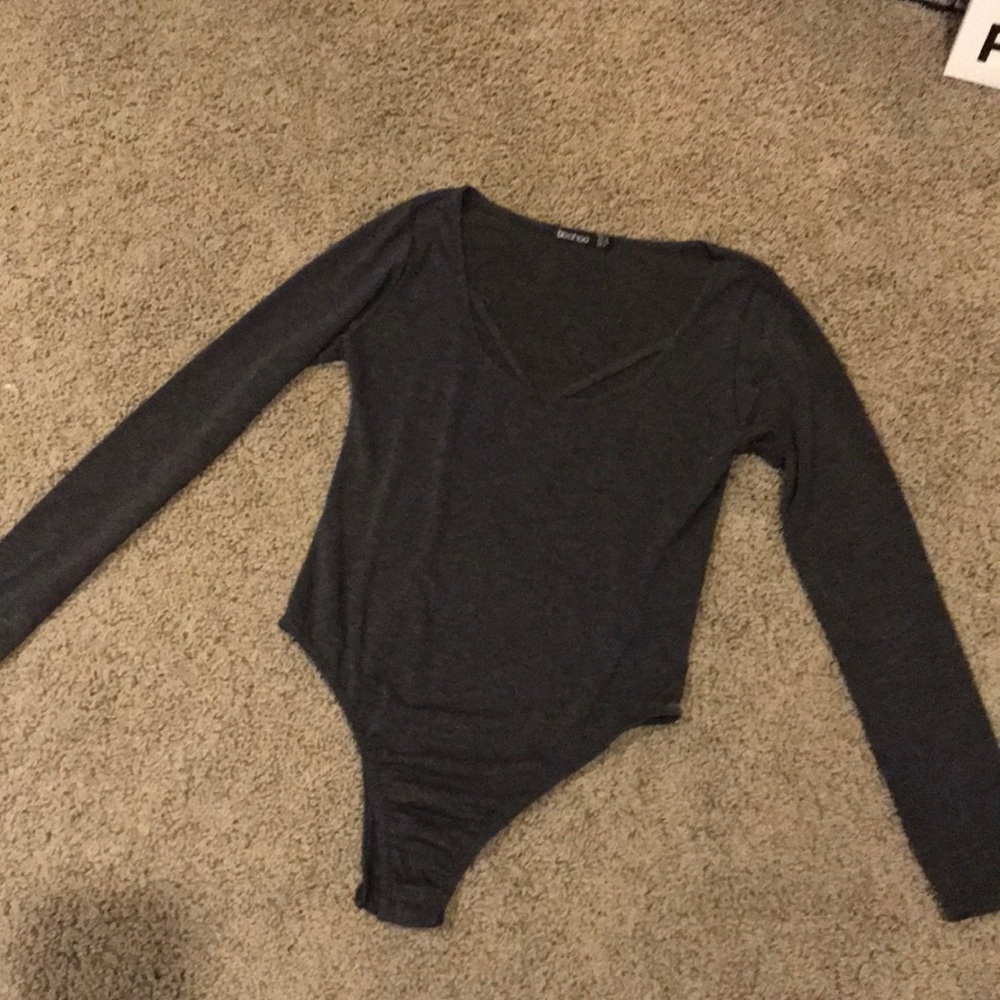 Charcoal Body-suite